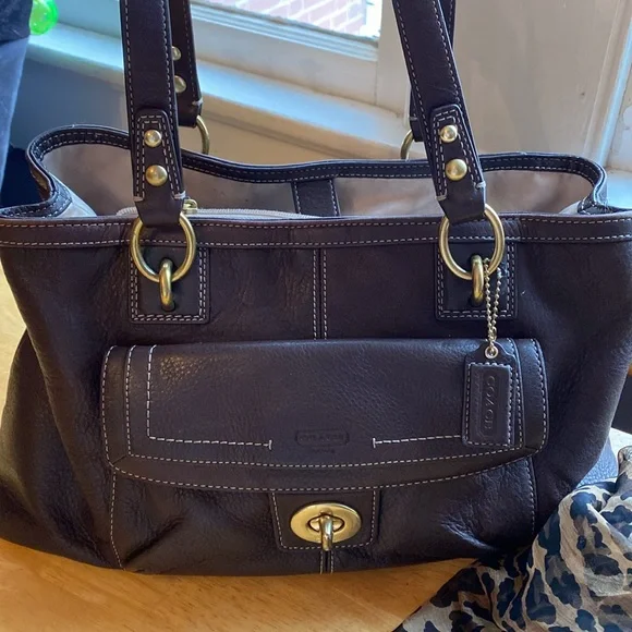 Coach | Bags | Coach Purse Bag F944 Leather Brown 1214x9x4